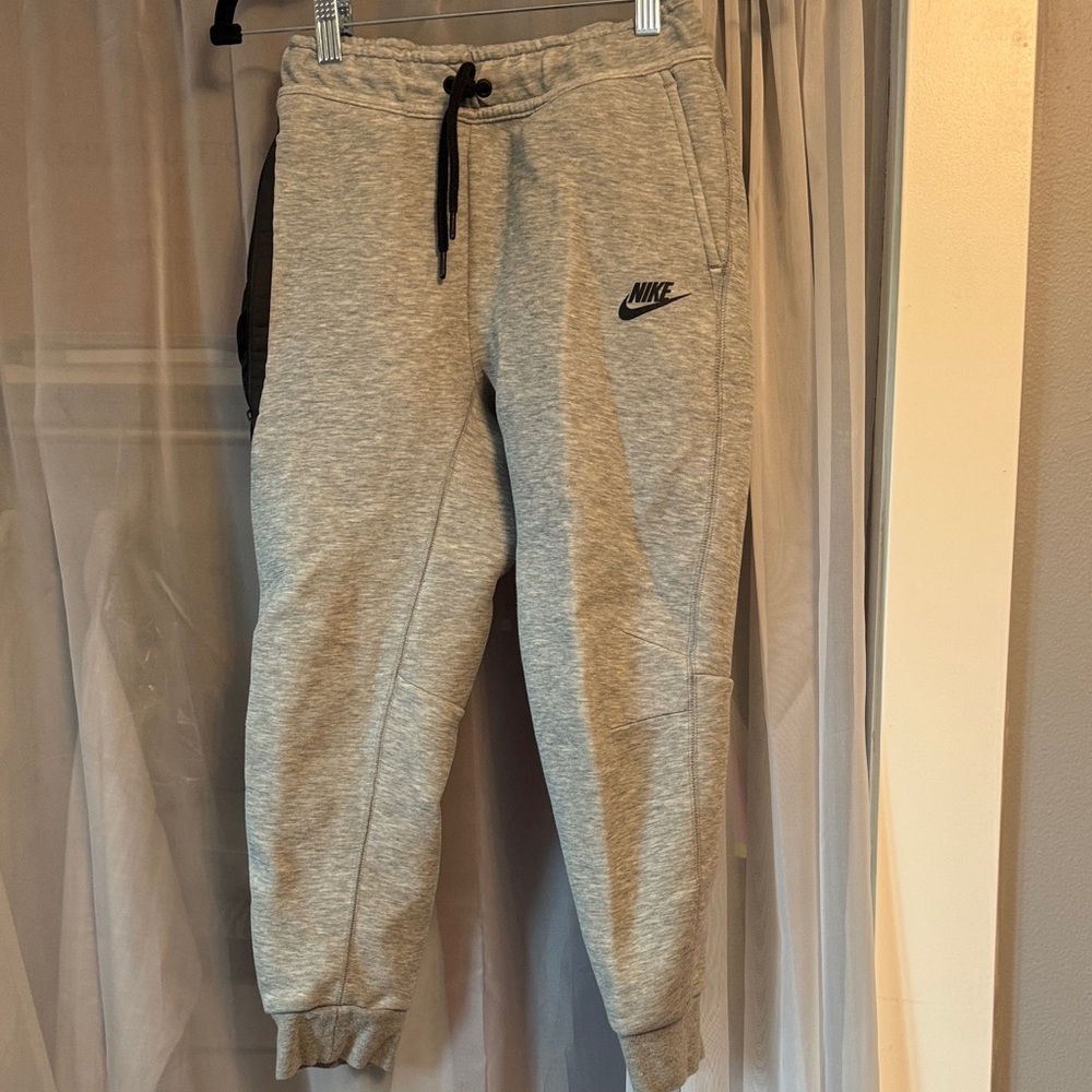 Nike Kids Gray Tech Fleece Jogger Pants